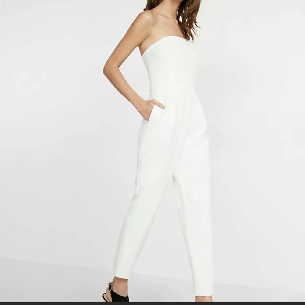 White Express jumpsuit